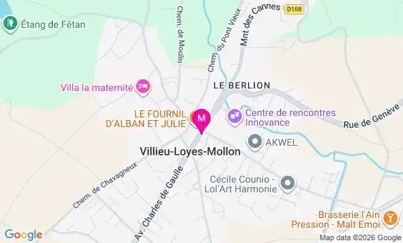 Localisation Vival - 01800