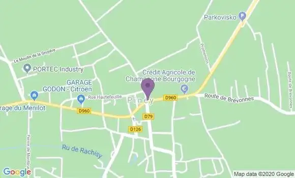 Localisation Piney - 10220