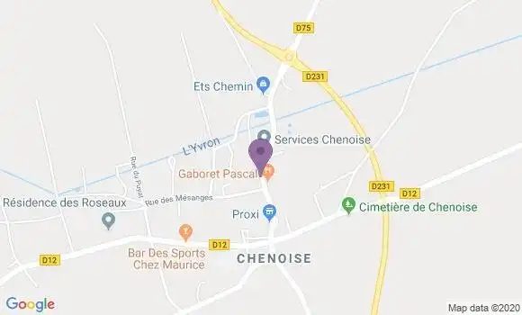 Localisation Chenoise Bp - 77160