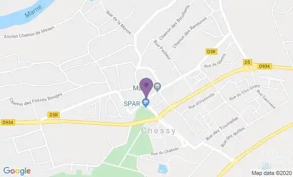 Localisation Chessy Eurodisneyland - 77700