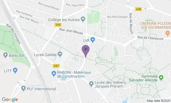 Localisation Combs la Ville - 77380