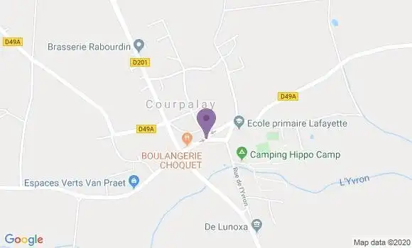 Localisation Courpalay Ap - 77540