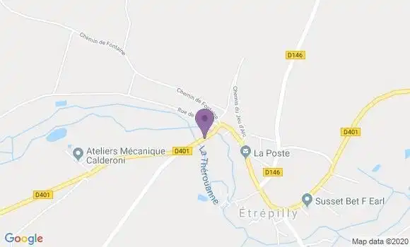 Localisation Etrepilly Bp - 77139