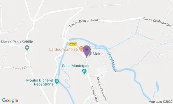 Localisation Guerard Bp - 77580
