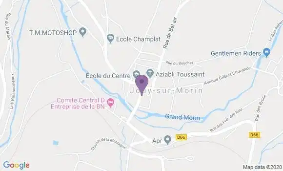 Localisation Jouy sur Morin Bp - 77320