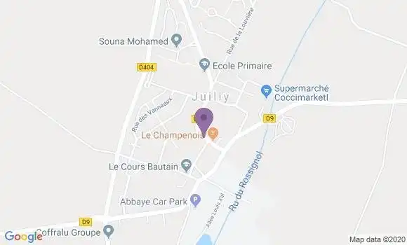Localisation Juilly Bp - 77230