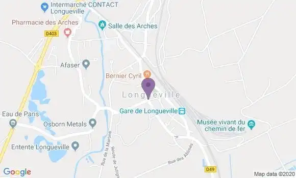 Localisation Longueville Bp - 77650