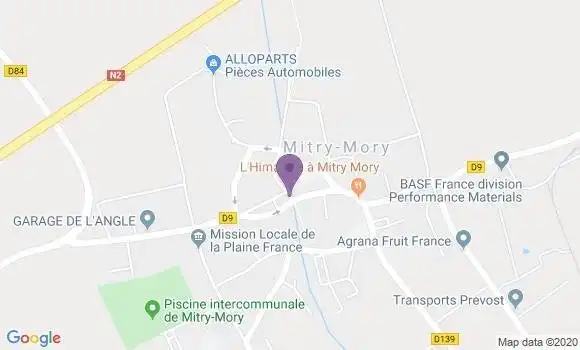 Localisation Mitry Mory Republique Bp - 77290