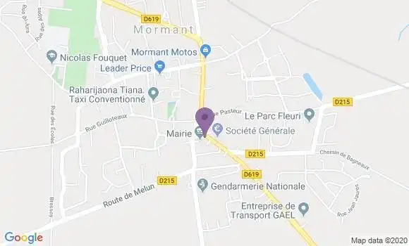 Localisation Mormant - 77720
