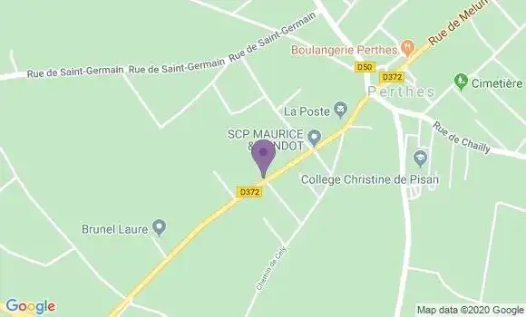 Localisation Perthes Bp - 77930