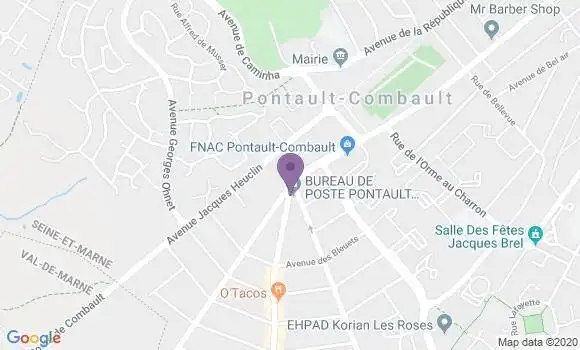 Localisation Pontault Combault - 77340