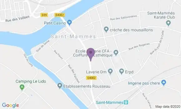 Localisation Saint Mammes Bp - 77670