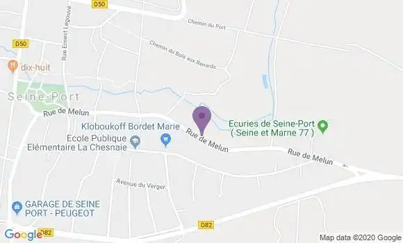 Localisation Seine Port Bp - 77240