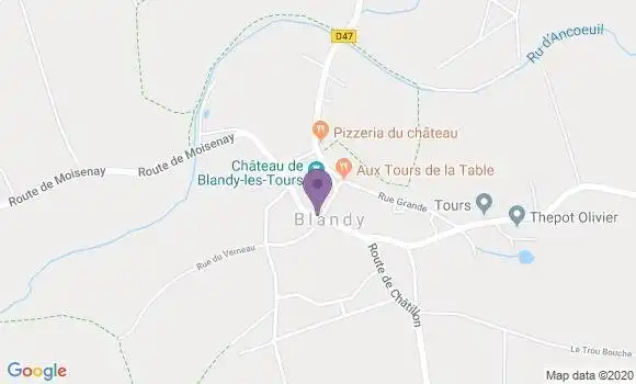 Localisation Sivry Courtry Ap - 77115