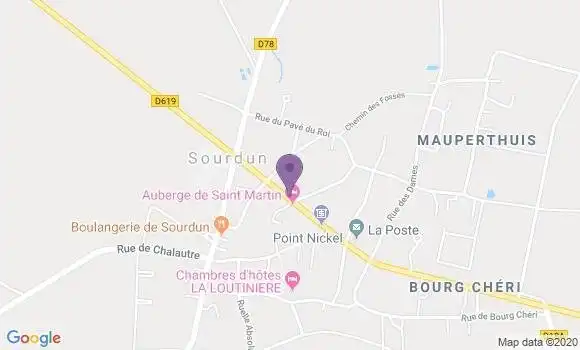 Localisation Sourdun Bp - 77171