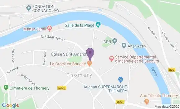 Localisation Thomery Bp - 77810