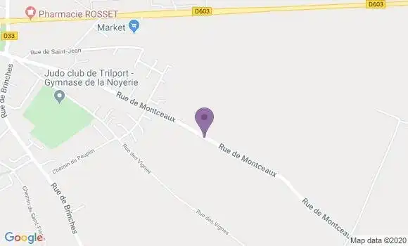 Localisation Trilport - 77470