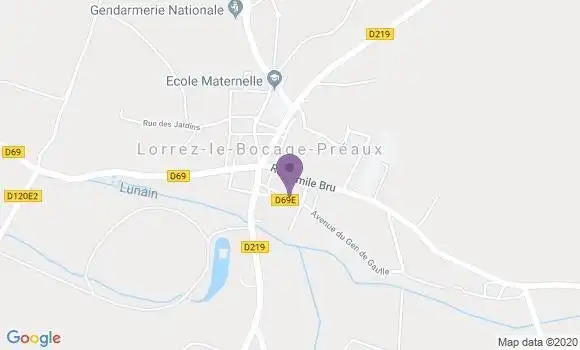 Localisation Villemarechal Ap - 77710