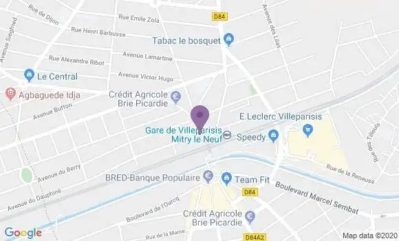 Localisation Mitry Mory - 77290