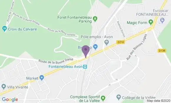 Localisation Avon Bp - 77210