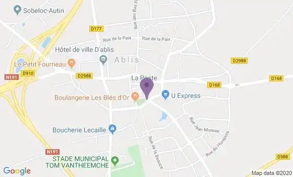 Localisation Ablis Bp - 78660