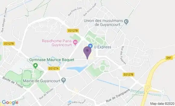 Localisation Guyancourt Bleriot Bp - 78280
