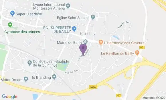 Localisation Bailly Bp - 78870