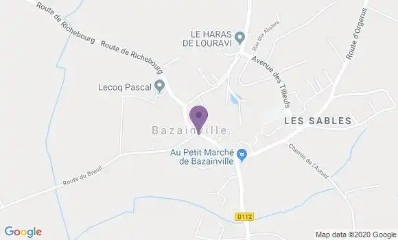 Localisation Bazainville Bp - 78550