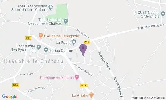 Localisation Beynes Bp - 78650