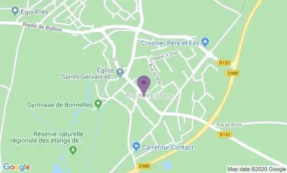 Localisation Bonnelles Bp - 78830