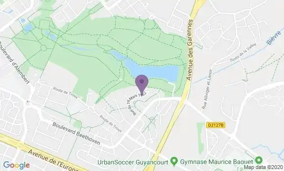 Localisation Magny le Buisson Bp - 78114