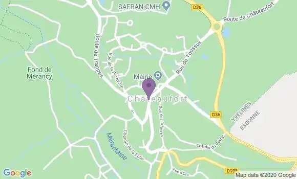 Localisation Chateaufort Ap - 78117