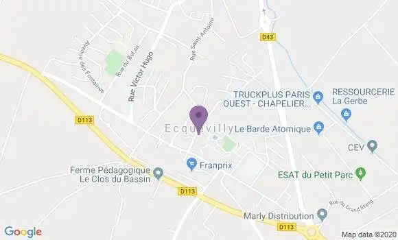 Localisation Ecquevilly Bp - 78920