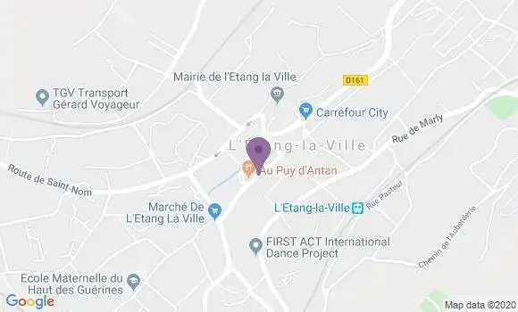 Localisation L Etang la Ville - 78620