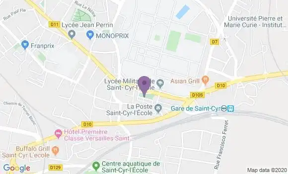 Localisation Fontenay le Fleury - 78330