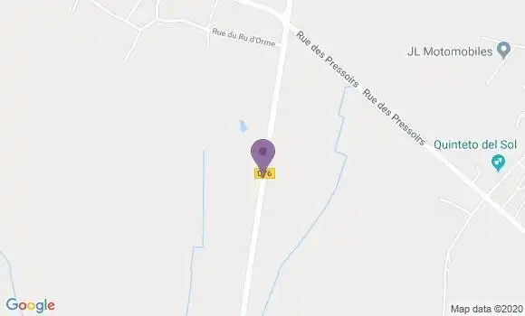 Localisation Galluis Ap - 78490