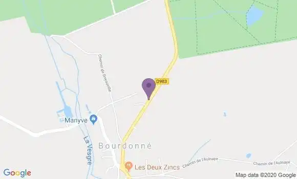Localisation Gambais Bp - 78950