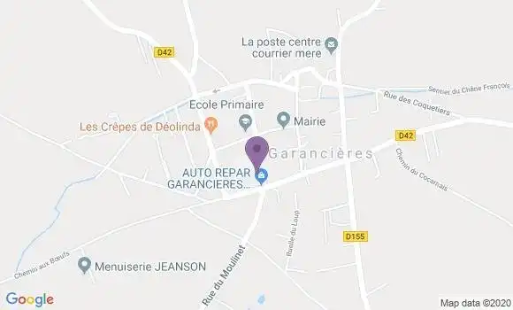 Localisation Garancieres Bp - 78890