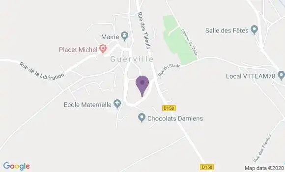 Localisation Guerville Bp - 78930