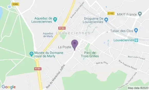Localisation Louveciennes Bp - 78430