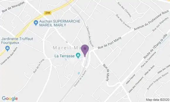 Localisation Mareil Marly Bp - 78750