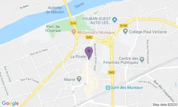 Localisation Les Mureaux - 78130