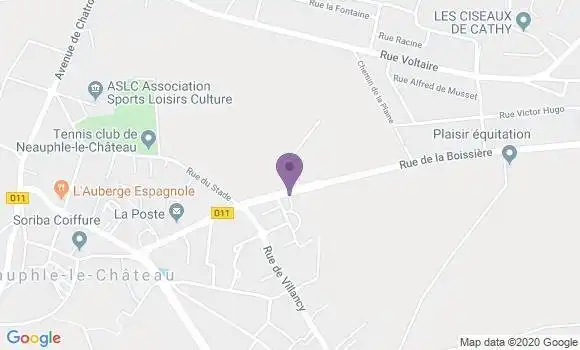 Localisation Neauphle le Chateau - 78640