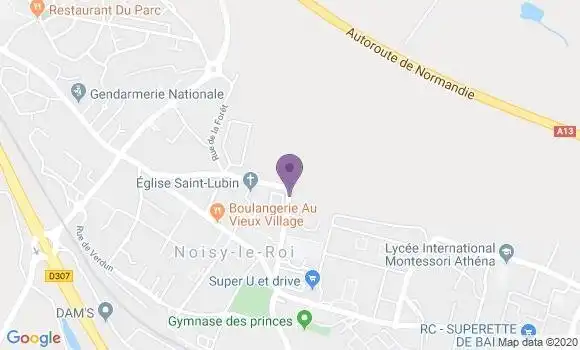 Localisation Noisy le Roi - 78590