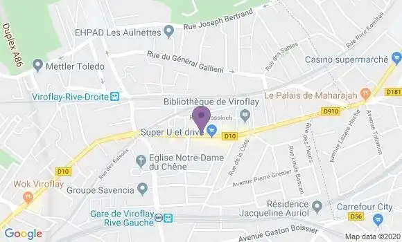 Localisation Viroflay - 78220