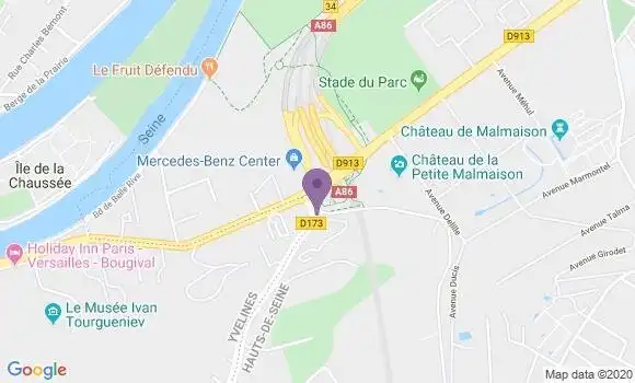 Localisation La Celle St Cloud Jonchere Bp - 78170