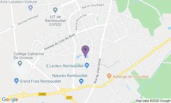 Localisation Rambouillet Clairiere Bp - 78120