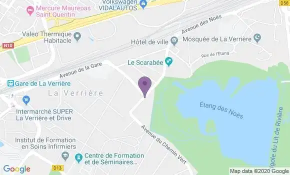 Localisation La Verriere Bp - 78320