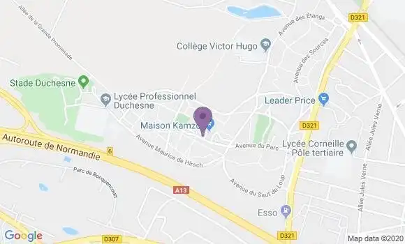 Localisation La Celle St Cloud Bendern Bp - 78170