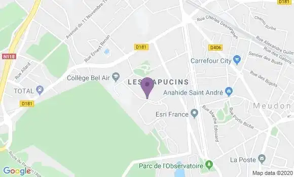 Localisation Velizy Villacoublay Air Ap - 78140